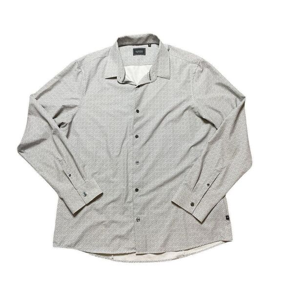 7 DAIMONDS 4 Way Stretch Morning After Button Down Shirt Size XL - Picture 2 of 9